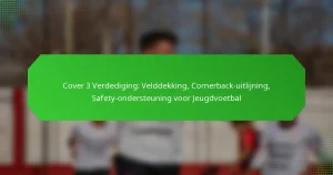 Cover 3 Verdediging: Velddekking, Cornerback-uitlijning, Safety-ondersteuning voor Jeugdvoetbal